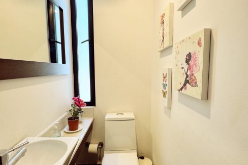 baño visita