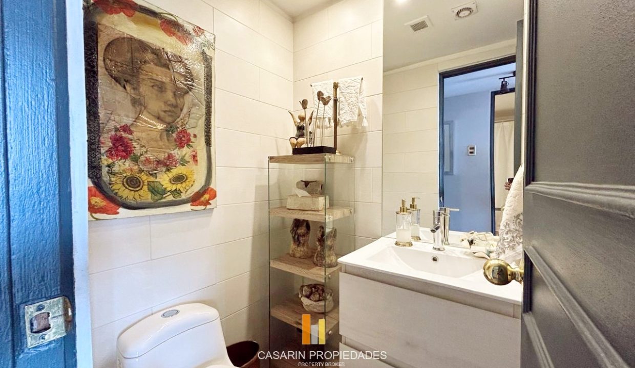 Baño visita