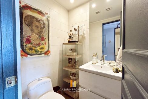 Baño visita