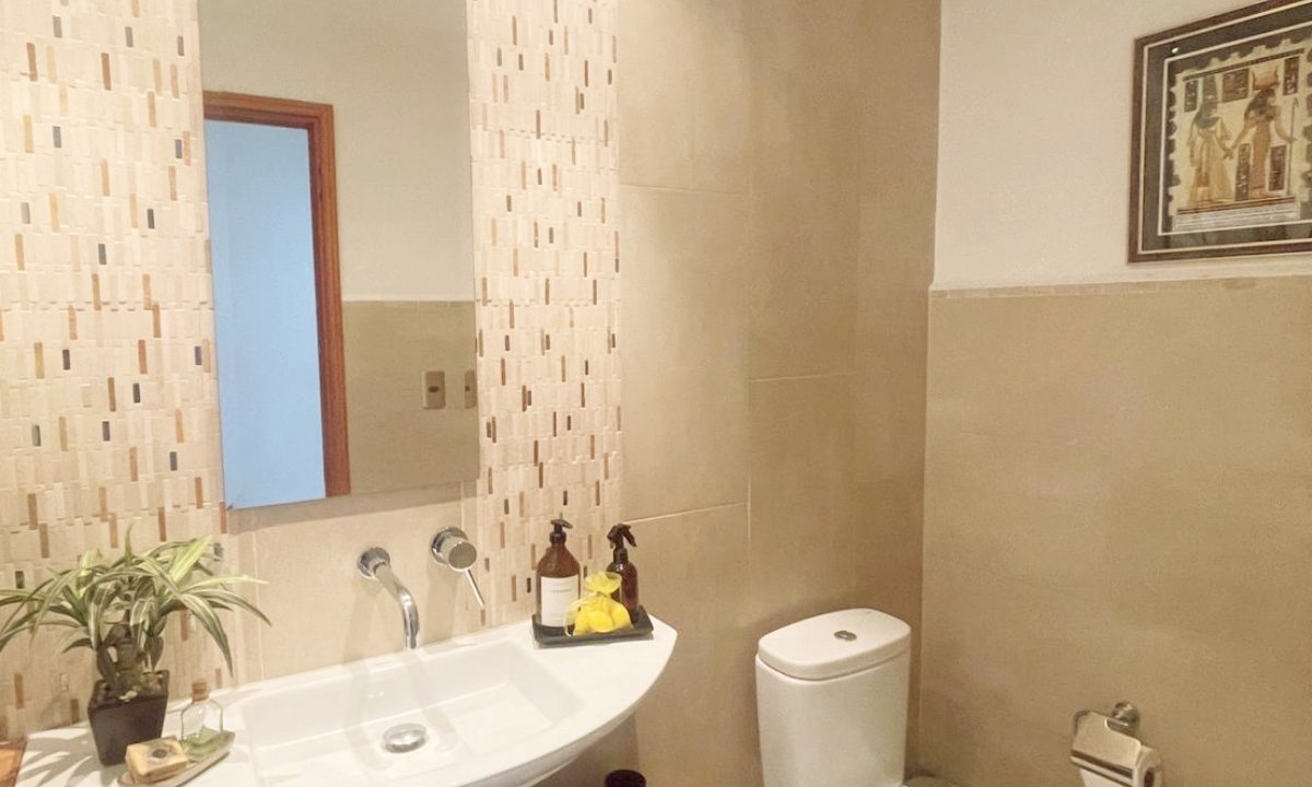 baño visita